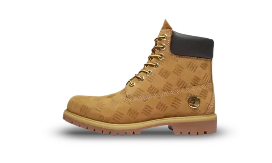 Timberland 6" Premium Waterproof Boot Wheat Debossed Print product photo