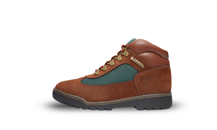 Timberland Field Boot Mid Lace Up Dark Brown (GS) product photo