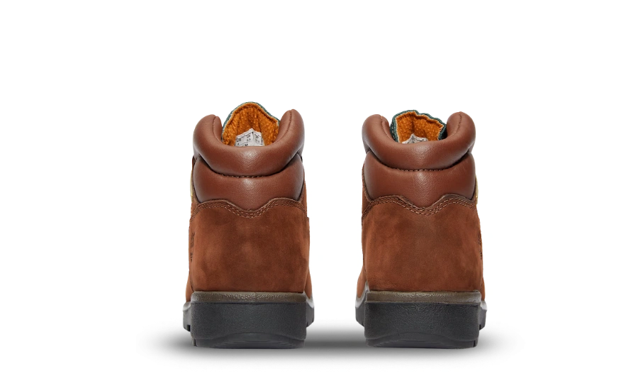 Timberland Field Boot Mid Lace Up Dark Brown (GS) - Image 2