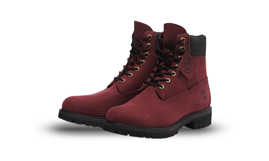 Timberland Premium 6 Inch Lace Up Waterproof Dark Port - Image 2