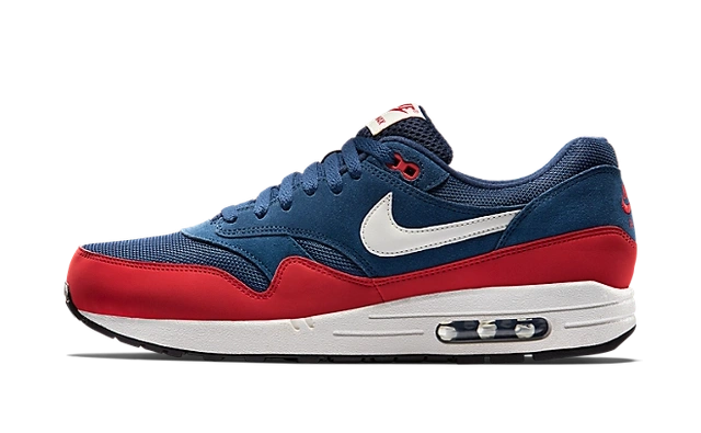 Nike Air Max 1 Midnight Navy Red Produktfoto