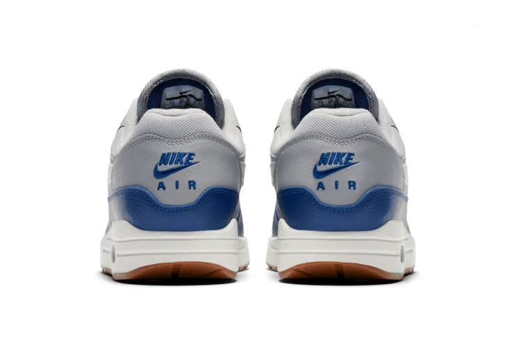Nike Air Max 1 Atmosphere Grey Deep Royal Blue - Image 2