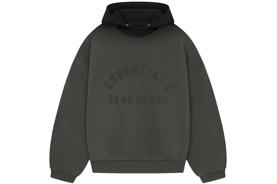 Foto del prodotto Fear of God Essentials Nylon Fleece Hoodie Ink/Jet Black