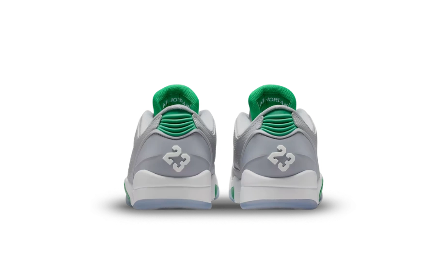 Jordan Sixty Plus Low Wolf Grey Lucky Green - Image 1