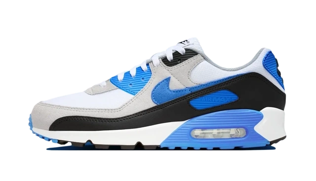 Nike Air Max 90 White Blue Crystal