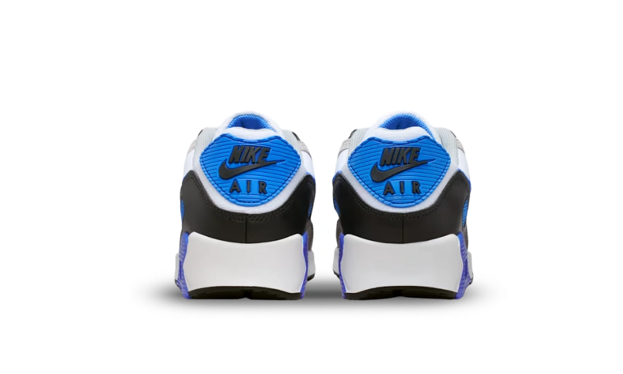 Nike Air Max 90 White Blue Crystal - Image 2