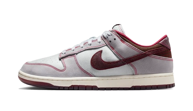 Nike Dunk Low Retro SE 'Pure Platinum & Burgundy Crush' product photo