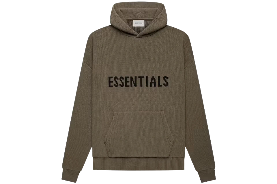 Foto del prodotto Fear of God Essentials Knit Pullover Hoodie Harvest