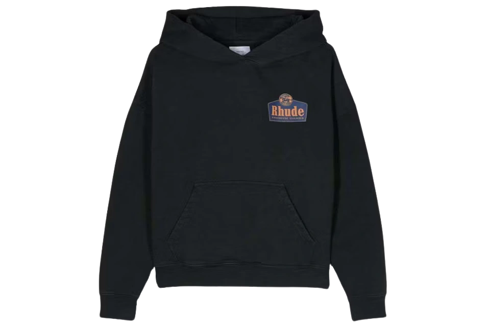 Rhude Grand Cru Hoodie Vintage Black product photo