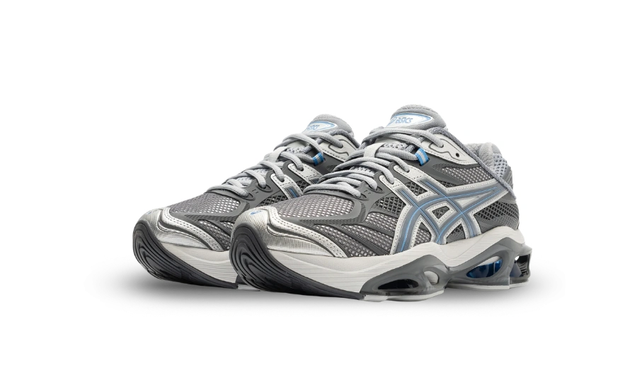 ASICS Gel-Kinetic 2.0 Pure Silver Blue Coast - Image 2