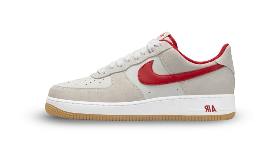 Nike Air Force 1 Low '07 LV8 Summit White Varsity Red Gum