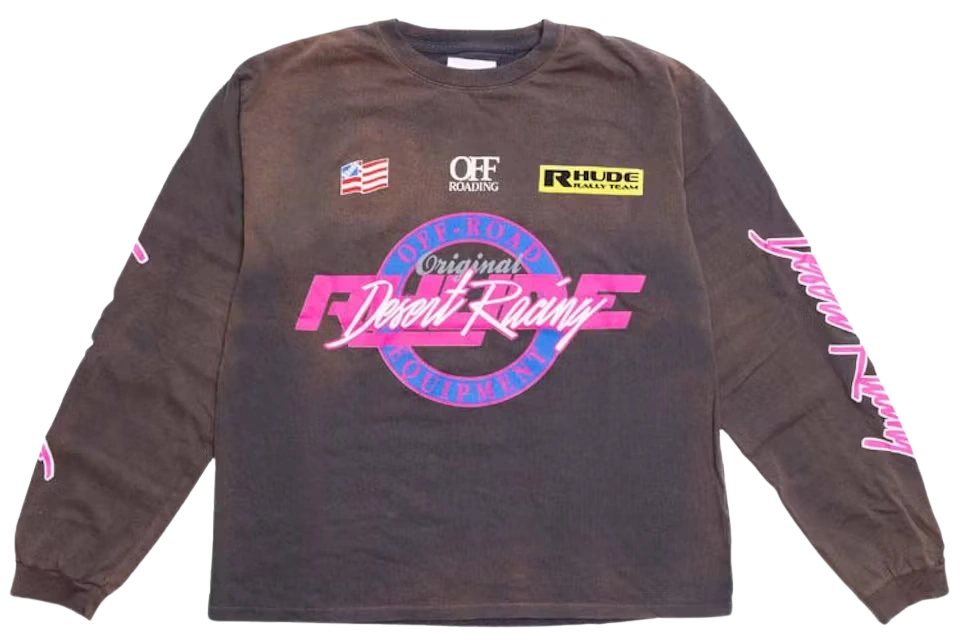 Foto del prodotto Rhude Desert Racing LS Tee Grey
