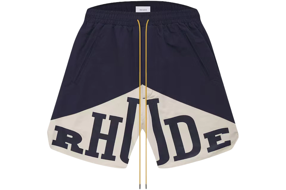Foto del prodotto Rhude Cupro Yachting Shorts Navy/White