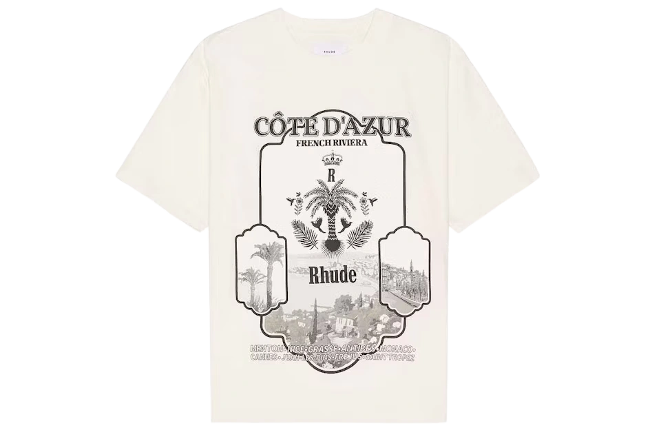 Foto del prodotto Rhude Azur Mirror T-shirt White