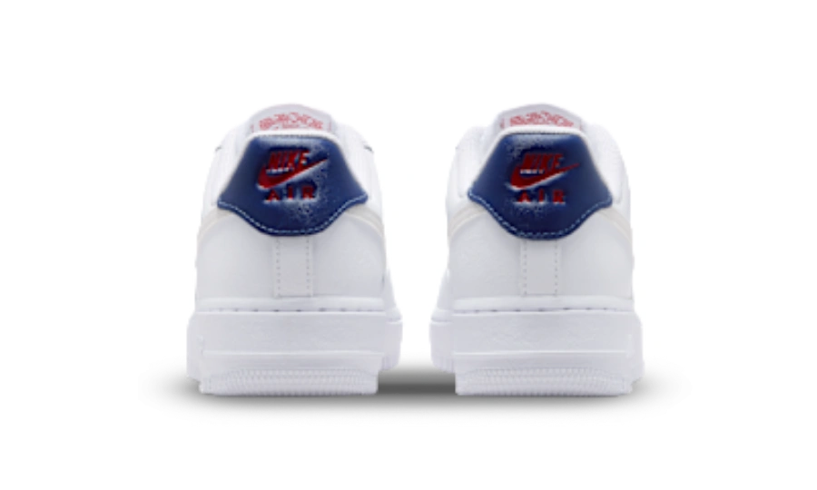 Nike Air Force 1 '07 'White & Blue Void' (W) - Image 1