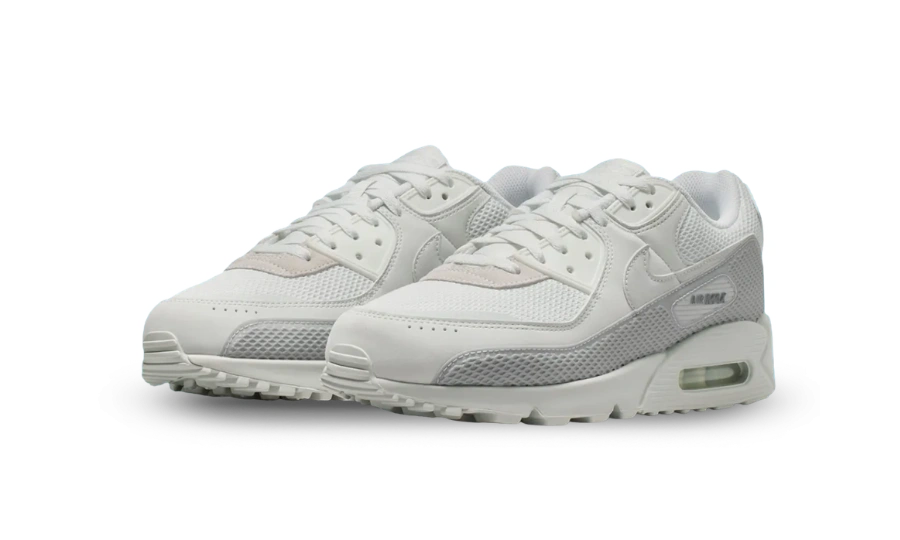Nike Air Max 90 Premium Off White Grey Fog - Image 2