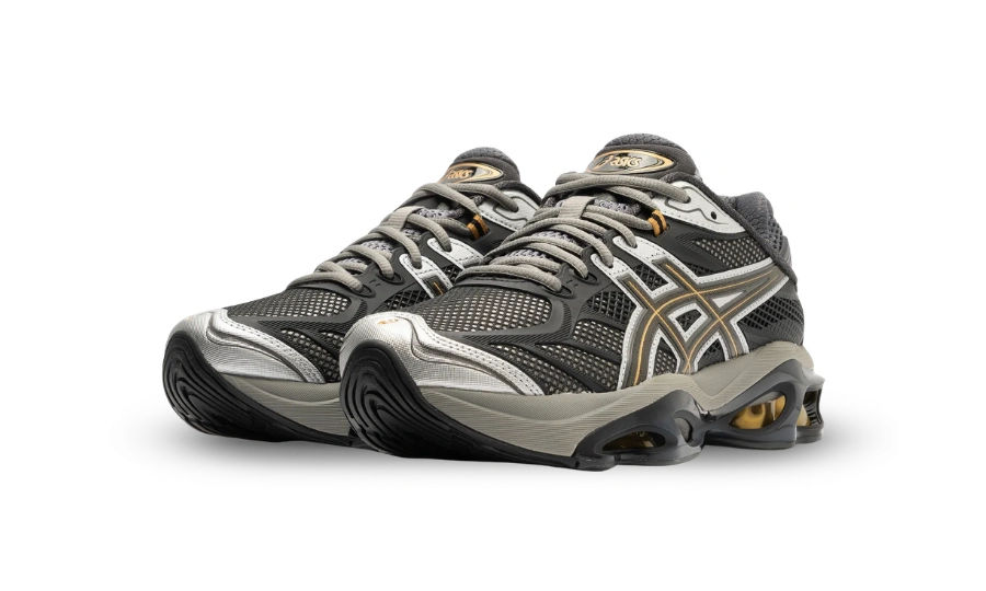 ASICS Gel-Kinetic 2.0 Clay Grey Black - Image 1