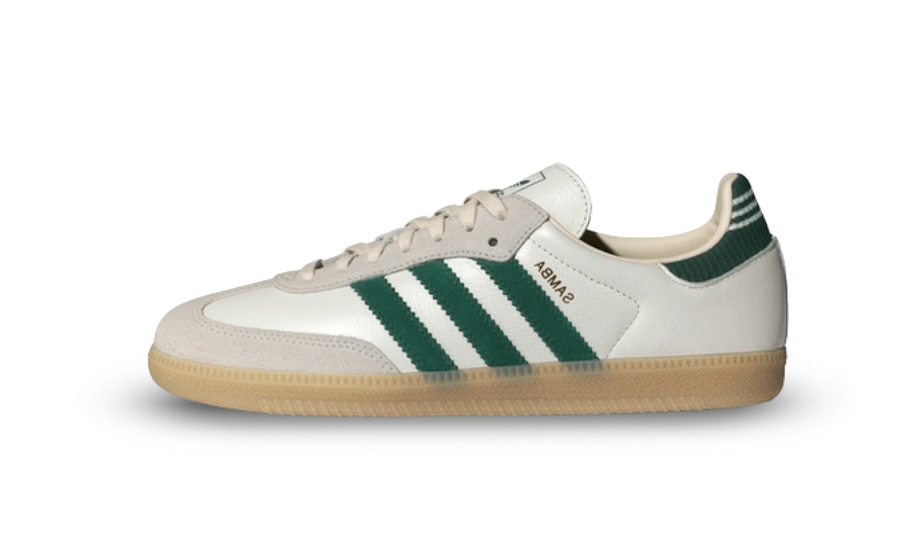 adidas Samba OG White Collegiate Green Gum product photo