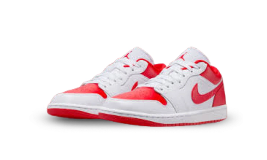 Jordan 1 Low White Chile Red (W) - Image 1
