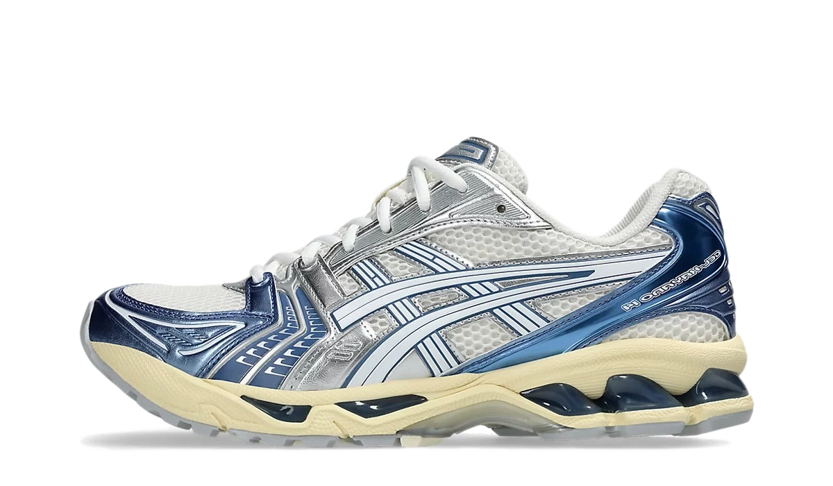 ASICS Gel-Kayano 14 Cream Metallic Blue - Image 1