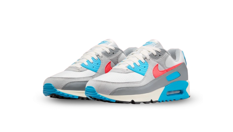 Nike Air Max 90 Wave Pack Cool Grey Infrared - Image 1