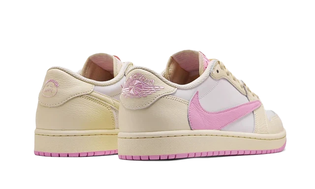 Jordan 1 Retro Low OG SP Travis Scott Shy Pink - Image 1