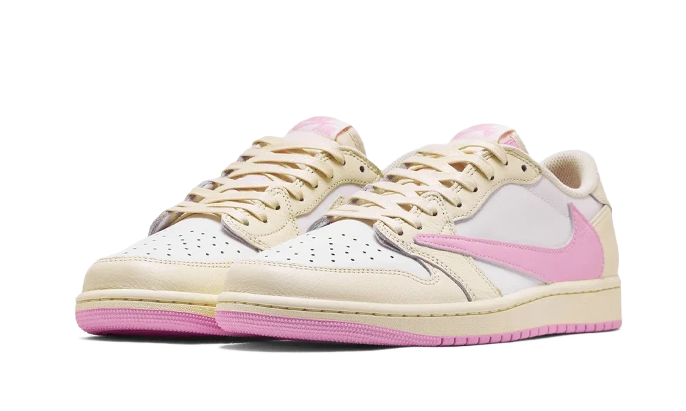 Jordan 1 Retro Low OG SP Travis Scott Shy Pink - Image 2