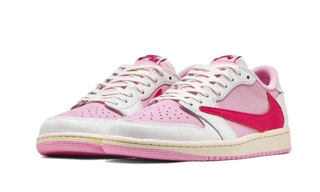 Jordan 1 Retro Low OG SP Travis Scott Tropical Pink - Image 1