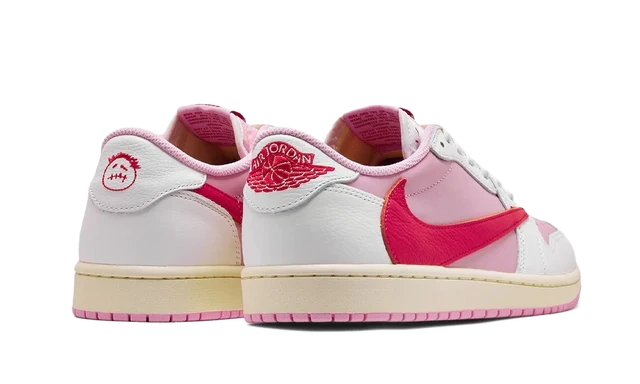 Jordan 1 Retro Low OG SP Travis Scott Tropical Pink - Image 2