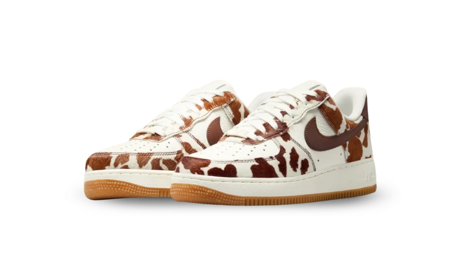Nike Air Force 1 Low Cow Print Field Brown (W) - Image 2