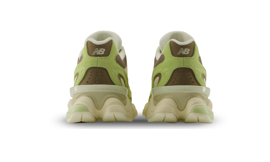 New Balance 9060R 'Dry Lime & Thunder Brown' - Image 1