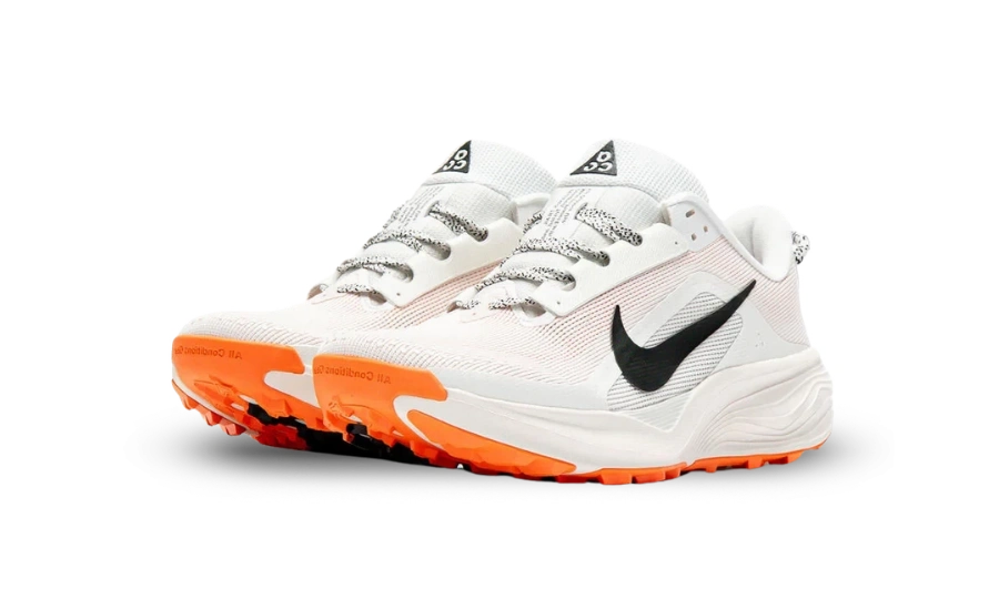 Nike ACG Pegasus Trail Summit White Safety Orange Black - Image 1