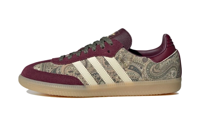 adidas Samba OG Liberty London Maroon Warm Vanilla (W) Produktfoto