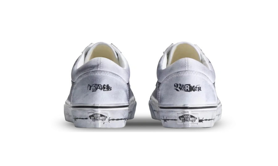 Vans Old Skool Travis Barker Dues Paid White - Image 1