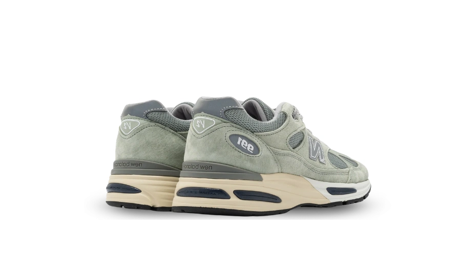 New Balance 991v2 MiUK Sea Grass - Image 1