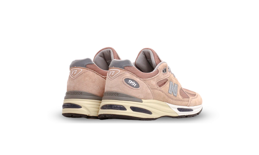 New Balance 991v2 MiUK Mahogany Rose - Image 1
