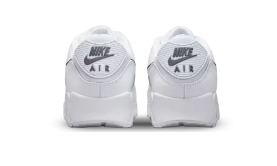 Nike Air Max 90 'White & Smoke Grey' - Image 1