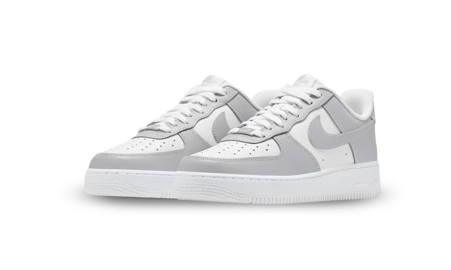 Nike Air Force 1 Low '07 Light Smoke Grey White - Image 1