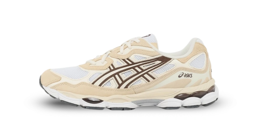 ASICS Gel-NYC White Roasted Coffee