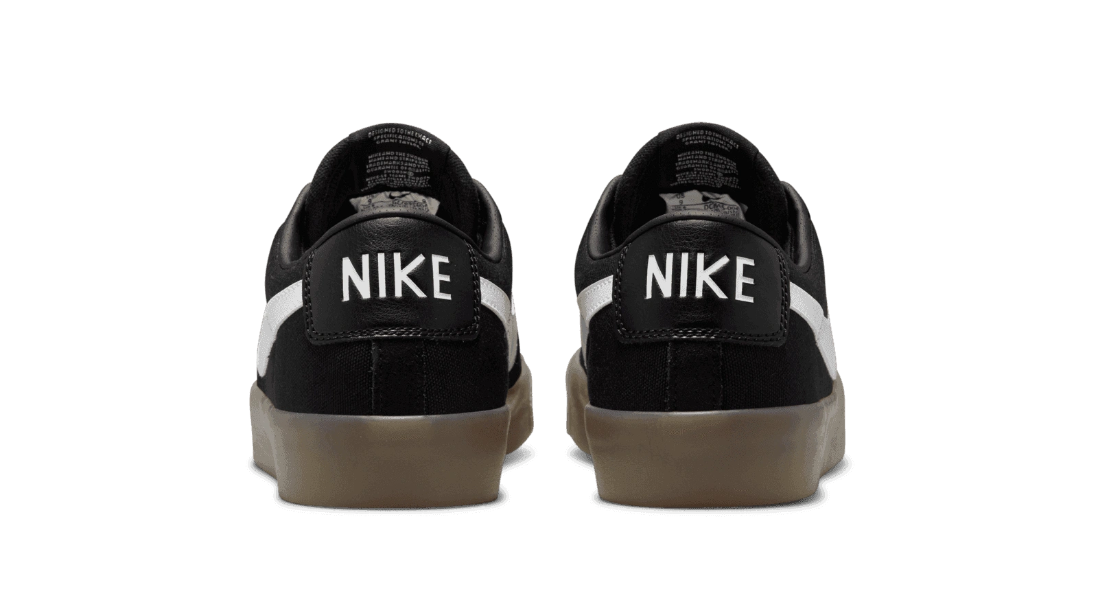 Nike SB Zoom Blazer Low GT Black White Gum - Image 1