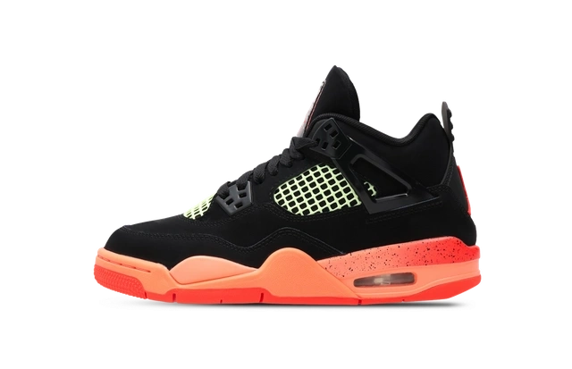 Photo du produit Jordan 4 Retro Black Infrared Barely Volt (GS)