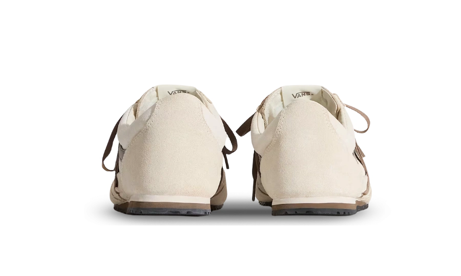 Vans Premium Super Lowpro Trainer Elevated Suede Cream - Image 1