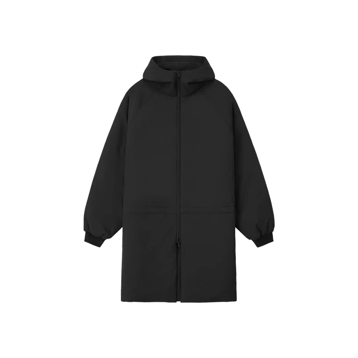 Fear of God Essentials Tech Nylon Hooded Parka Vintage Black Produktfoto