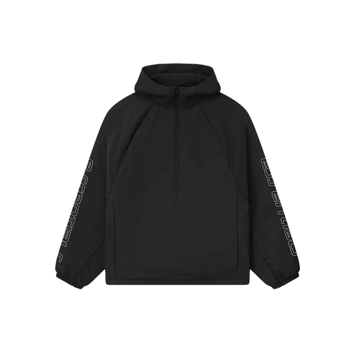 Fear of God Essentials Tech Nylon Half Zip Anorak Vintage Black Produktfoto