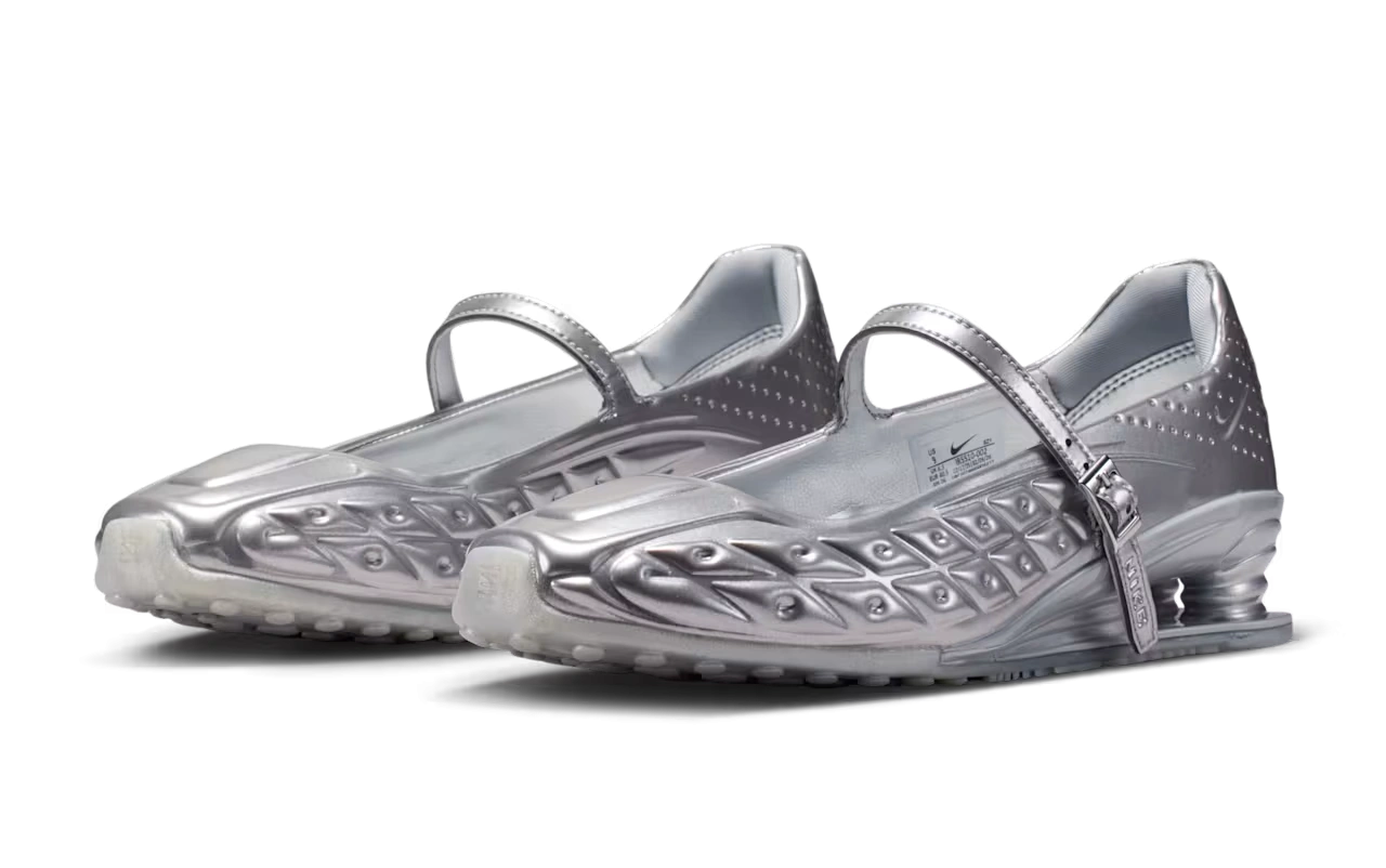 Nike Shox Z Calistra Metallic Silver (W) - Image 2