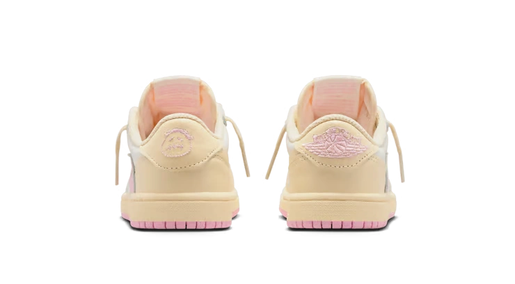 Jordan 1 Retro Low OG SP Travis Scott Shy Pink (PS) - Image 2