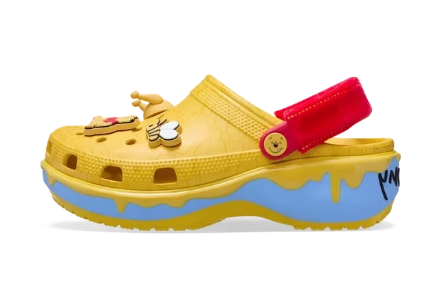Crocs Classic Platform Clog Disney Winnie the Pooh (W) Produktfoto
