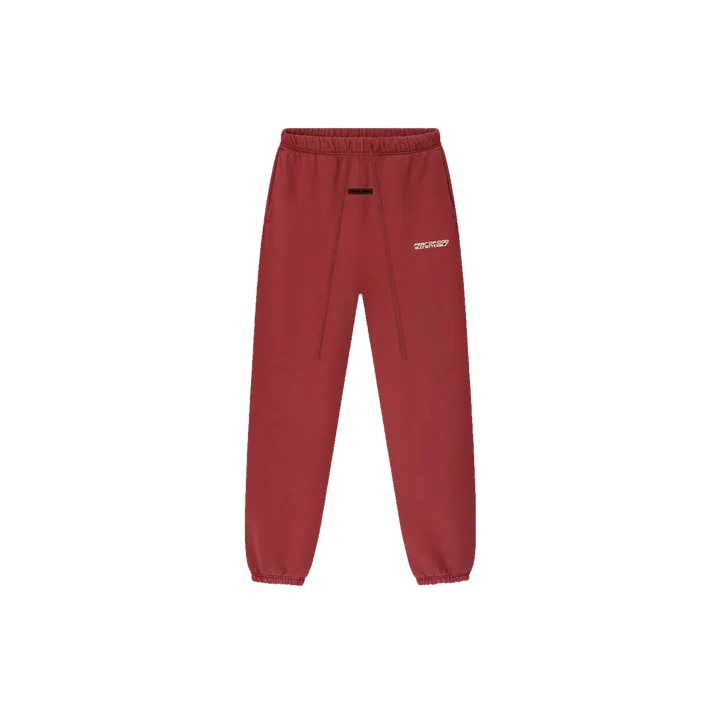 Fear of God Essentials Heavy Fleece Classic Sweatpant Crimson Produktfoto