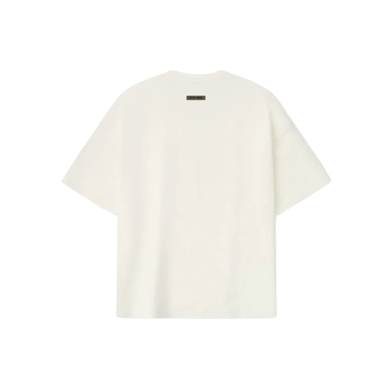 Fear of God Essentials 90's Short Sleeve Tee Ivory - Image 1