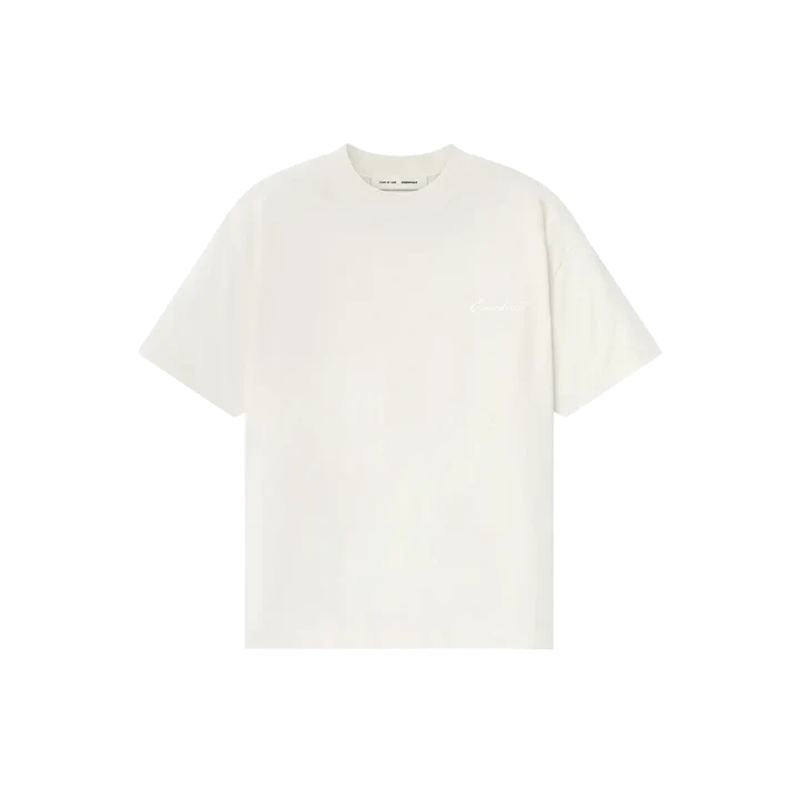 Fear of God Essentials Embroidered Essential Tee Ivory